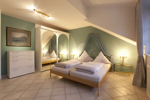 Ferienwohnung Panoramablick - Schlafzimmer | Klick auf's Bild vergrößert die Anzeige